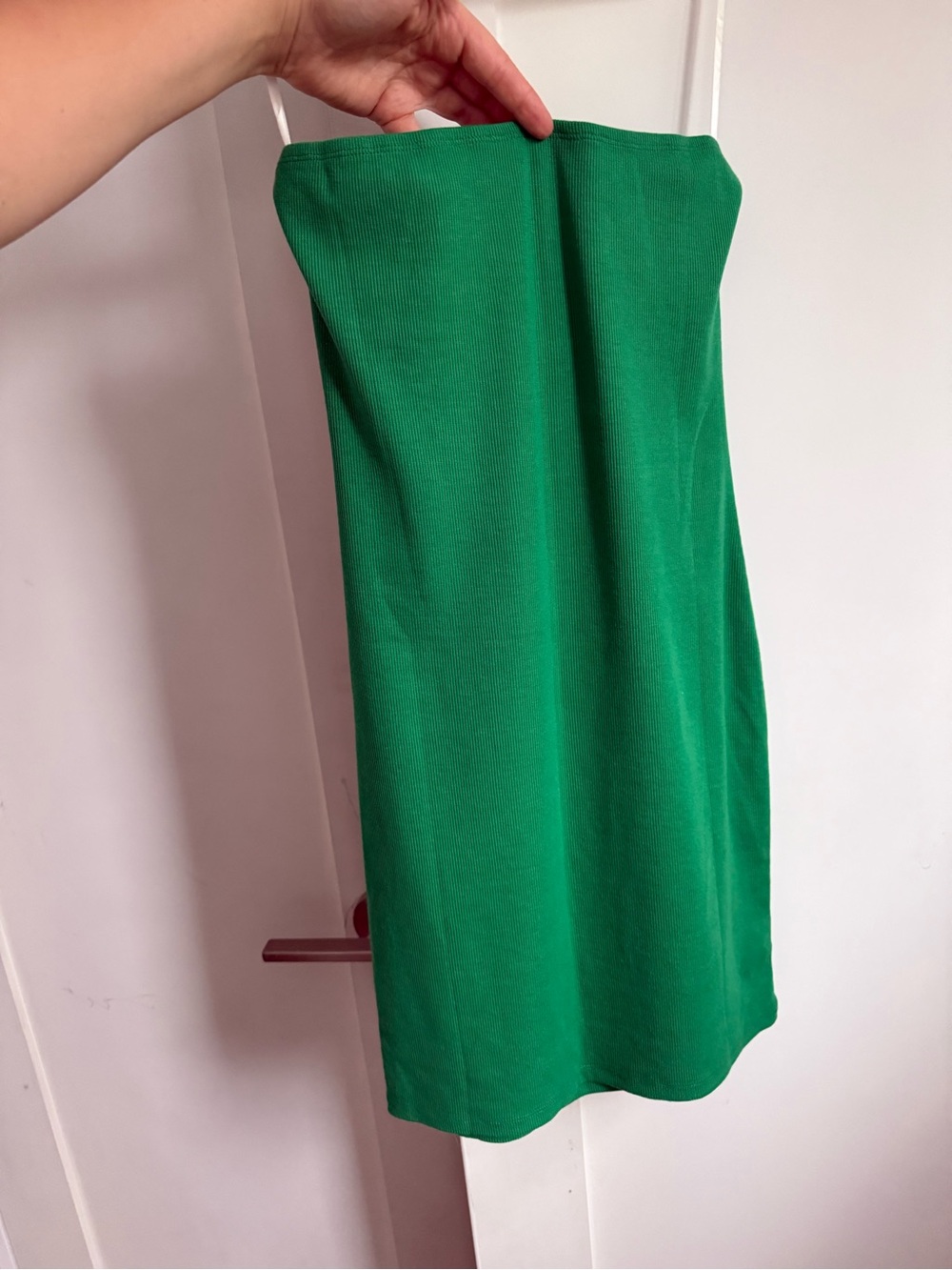 Shien Halter Ribbed Mini Dress - Picture 2 of 4